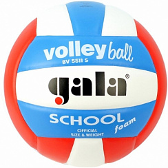 Мяч GALA School Foam Colour BV5511S р. 5 белый-голубой-красный